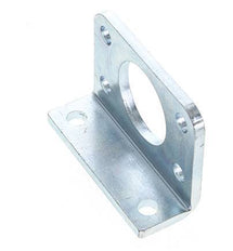 Soporte de pie 40 mm Redondo Acero cincado