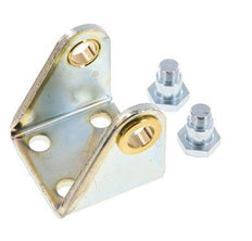Fijación giratoria para cilindro redondo de 40 mm Acero cincado