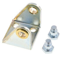 Fijación giratoria para cilindro redondo de 40 mm Acero cincado