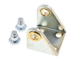 Fijación giratoria para cilindro redondo de 40 mm Acero cincado