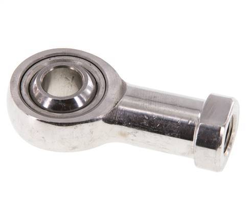 Rótula M10 x 1,25 Hembra Acero inoxidable 304 (1.4301)