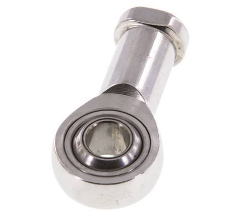 Rótula M12 x 1,25 Hembra Acero inoxidable 304 (1.4301)