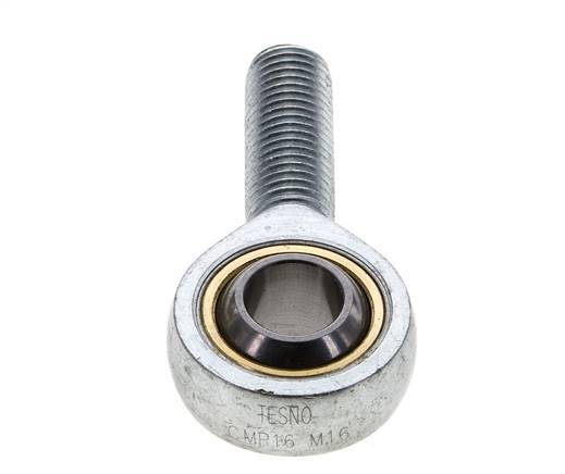 Rótula M16 Macho Acero cincado