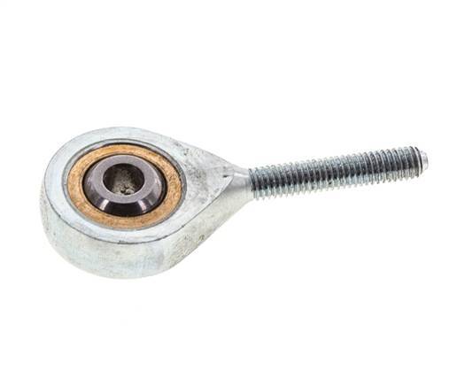 Rótula M3 Macho Acero cincado