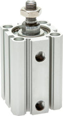 Cilindro Compacto de Doble Efecto ISO 21287 80-10mm - Magnético - Vástago Macho