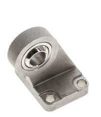 Horquilla esférica macho acodada 63 mm ISO 15552 y 21287 Acero inoxidable 316 (1.4401)