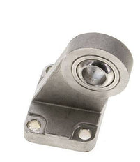 Horquilla esférica macho acodada 63 mm ISO 15552 y 21287 Acero inoxidable 316 (1.4401)
