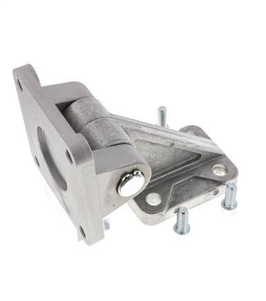 Pinza de montaje giratoria completa de 90 grados para cilindro IS0 15552 de 100 mm