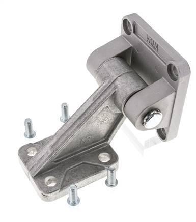 Pinza de montaje giratoria completa de 90 grados para cilindro IS0 15552 de 100 mm