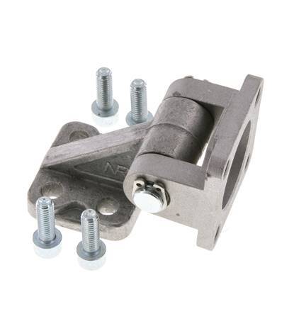 Pinza de montaje giratoria completa de 90 grados para cilindro IS0 15552 de 32 mm