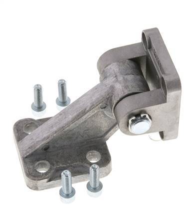 Clip de montaje giratorio completo de 90 grados para cilindro IS0 15552 de 40 mm