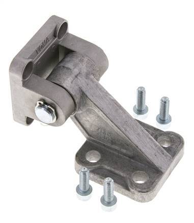 Clip de montaje giratorio completo de 90 grados para cilindro IS0 15552 de 40 mm