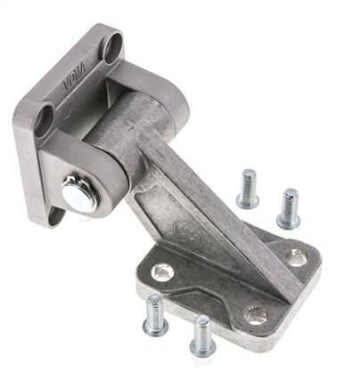 Clip de montaje giratorio completo de 90 grados para cilindro IS0 15552 de 63 mm