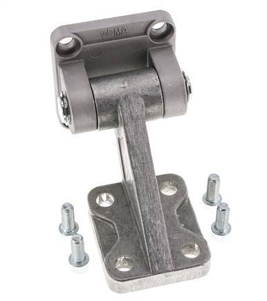 Clip de montaje giratorio completo de 90 grados para cilindro IS0 15552 de 63 mm