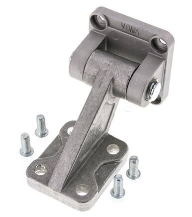 Clip de montaje giratorio completo de 90 grados para cilindro IS0 15552 de 63 mm