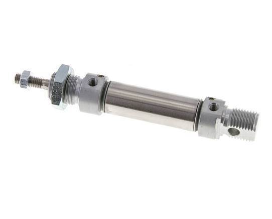 Cilindro Redondo de Doble Efecto ISO 6432 16-20mm - Magnético - Amortiguación