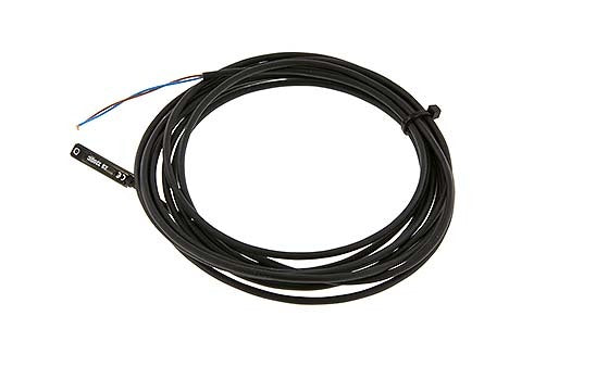 Sensor de posición 2 hilos 3 m 10-170 V CC/10-230 V CA Ranura en T 5 mm