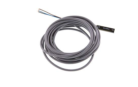 Sensor de posición PNP 3m 10-30 V DC Ranura en T 5mm