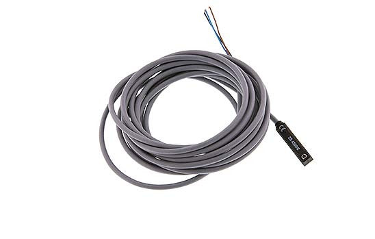 Sensor de posición PNP 3m 10-30 V DC Ranura en T 5mm