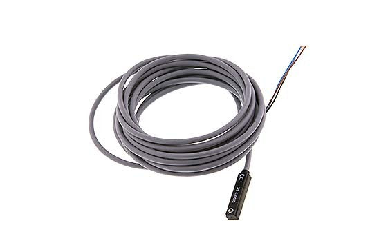 Sensor de posición PNP 3m 10-30 V DC Ranura en T 5mm