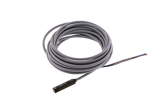 Sensor de posición PNP 3m 10-30 V DC Ranura en T 5mm