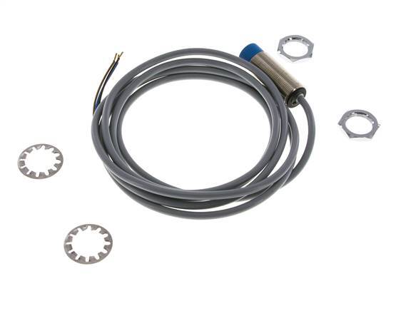 Detector de proximidad inductivo 8mm M18x1 con cable 2m