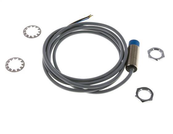 Detector de proximidad inductivo 8mm M18x1 con cable 2m