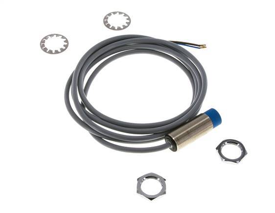 Detector de proximidad inductivo 8mm M18x1 con cable 2m