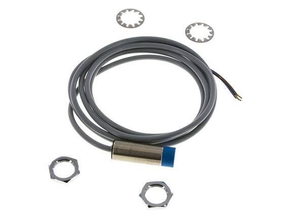 Detector de proximidad inductivo 8mm M18x1 con cable 2m