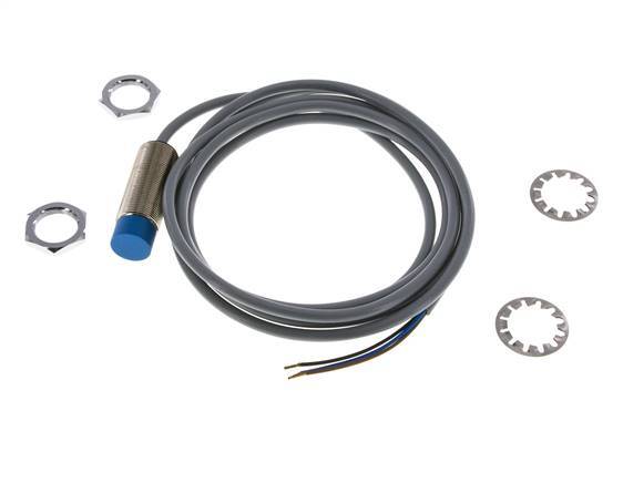 Detector de proximidad inductivo 8mm M18x1 con cable 2m