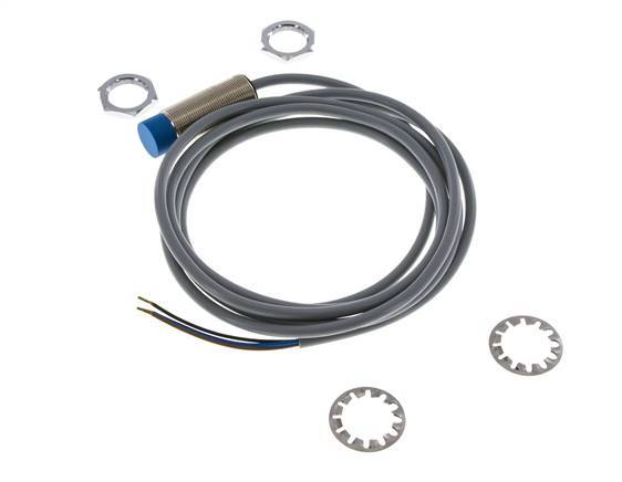 Detector de proximidad inductivo 8mm M18x1 con cable 2m