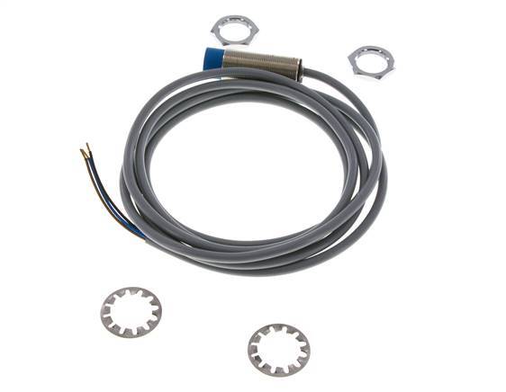 Detector de proximidad inductivo 8mm M18x1 con cable 2m