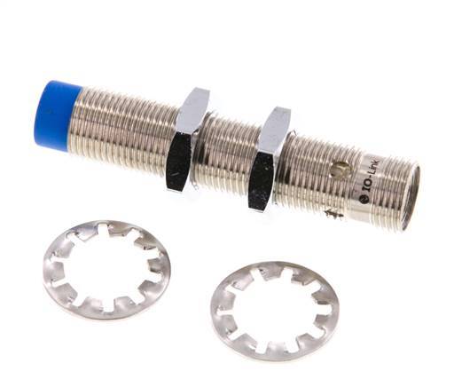 Detector de proximidad inductivo 4mm M12x1 M12 (4 contactos)