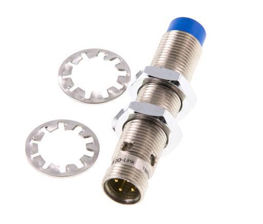 Detector de proximidad inductivo 4mm M12x1 M12 (4 contactos)