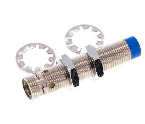 Detector de proximidad inductivo 4mm M12x1 M12 (4 contactos)