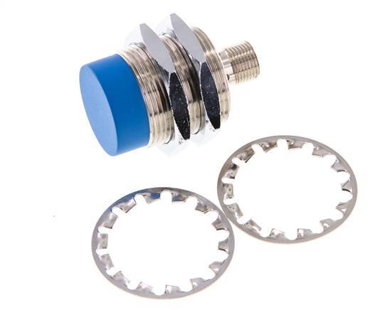 Detector de proximidad inductivo 15mm M30x1,5 M12 (4 polos)