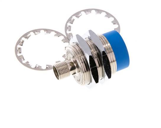 Detector de proximidad inductivo 15mm M30x1,5 M12 (4 polos)