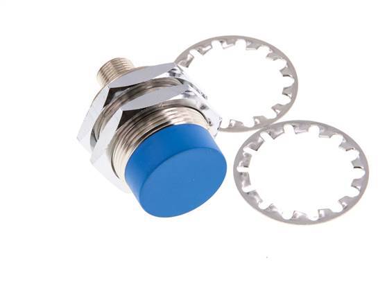 Detector de proximidad inductivo 15mm M30x1,5 M12 (4 polos)