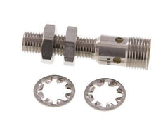Interruptor de proximidad inductivo 1,5 mm M8x1 M12 (4 patillas)