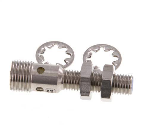 Interruptor de proximidad inductivo 1,5 mm M8x1 M12 (4 patillas)