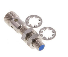Interruptor de proximidad inductivo 1,5 mm M8x1 M12 (4 patillas)