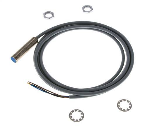 Detector de proximidad inductivo 2mm M12x1 con cable 2m