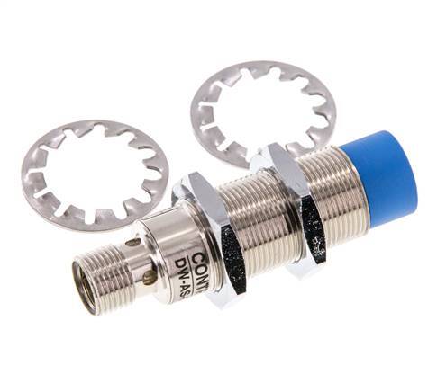 Detector de proximidad inductivo 8mm M18x1 M12 (4 polos)