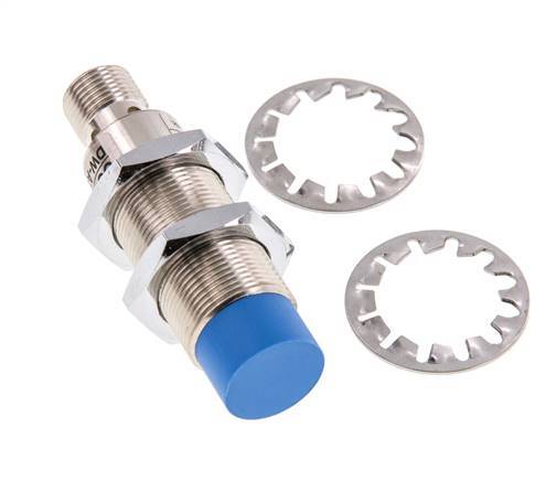 Detector de proximidad inductivo 8mm M18x1 M12 (4 polos)
