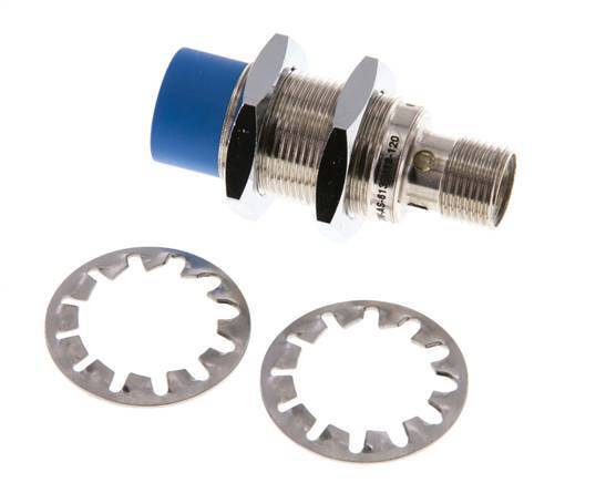 Detector de proximidad inductivo 8mm M18x1 M12 (4 polos)