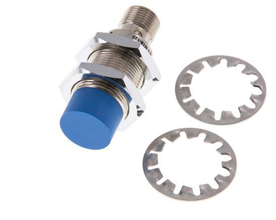 Detector de proximidad inductivo 8mm M18x1 M12 (4 polos)