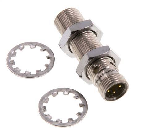 Detector de proximidad inductivo 2mm M12x1 M12 (4 contactos)