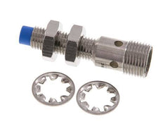 Interruptor de proximidad inductivo 2,5 mm M8x1 M12 (4 patillas)