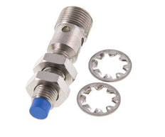 Interruptor de proximidad inductivo 2,5 mm M8x1 M12 (4 patillas)