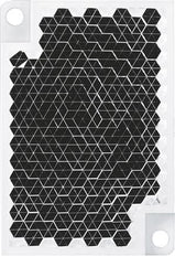 Reflector rectangular 30x41mm